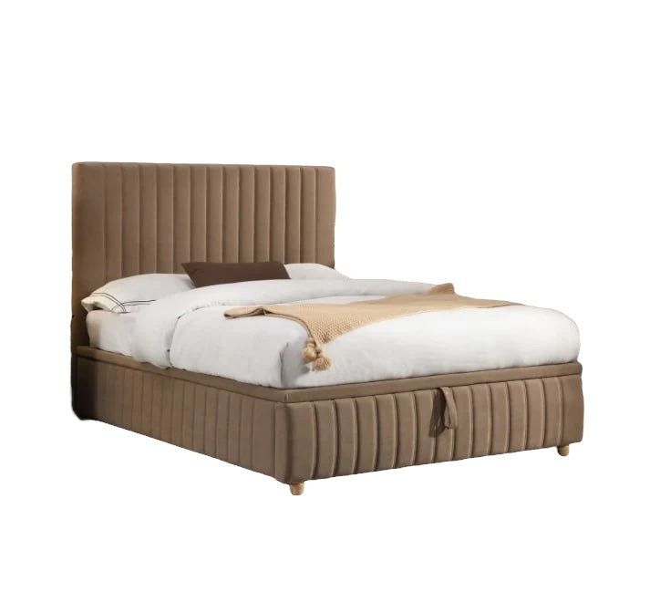 Athens Ottoman Bed Frame - Sand