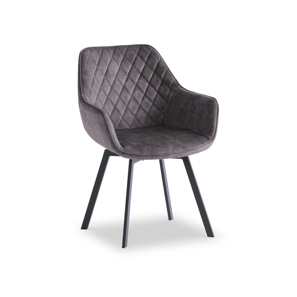 Willow Swivel Dining Chair - Graphite