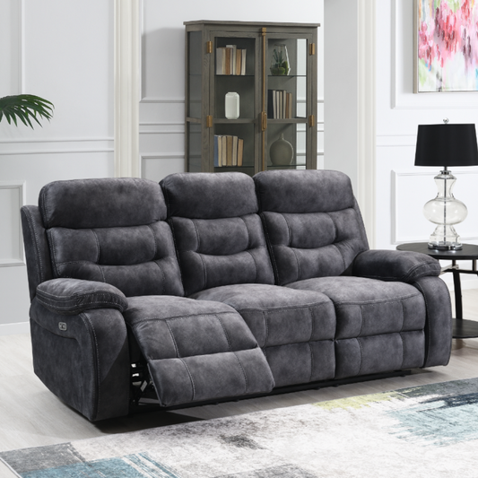 Carrie Sofa Sets - Charcoal