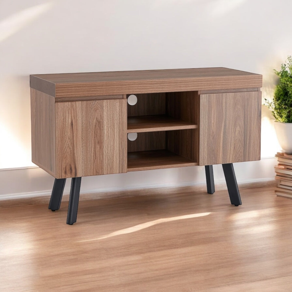 Oxford Media Unit - Walnut