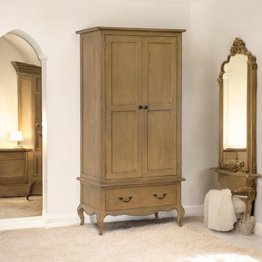 Bordeaux Double Wardrobe