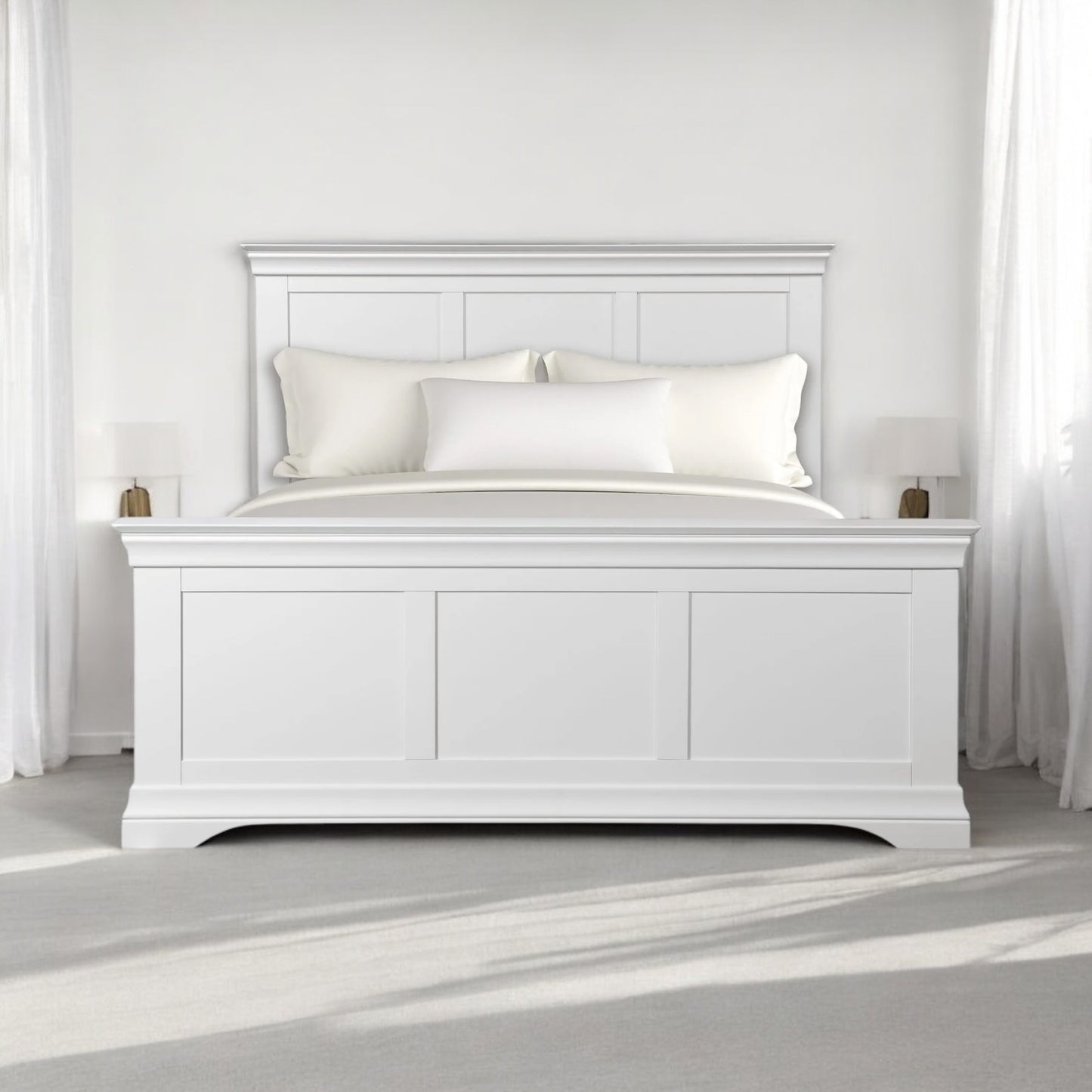 Mabel Bed Frame - White