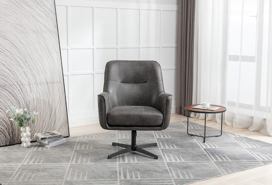 Felicia Swivel Chair - Grey