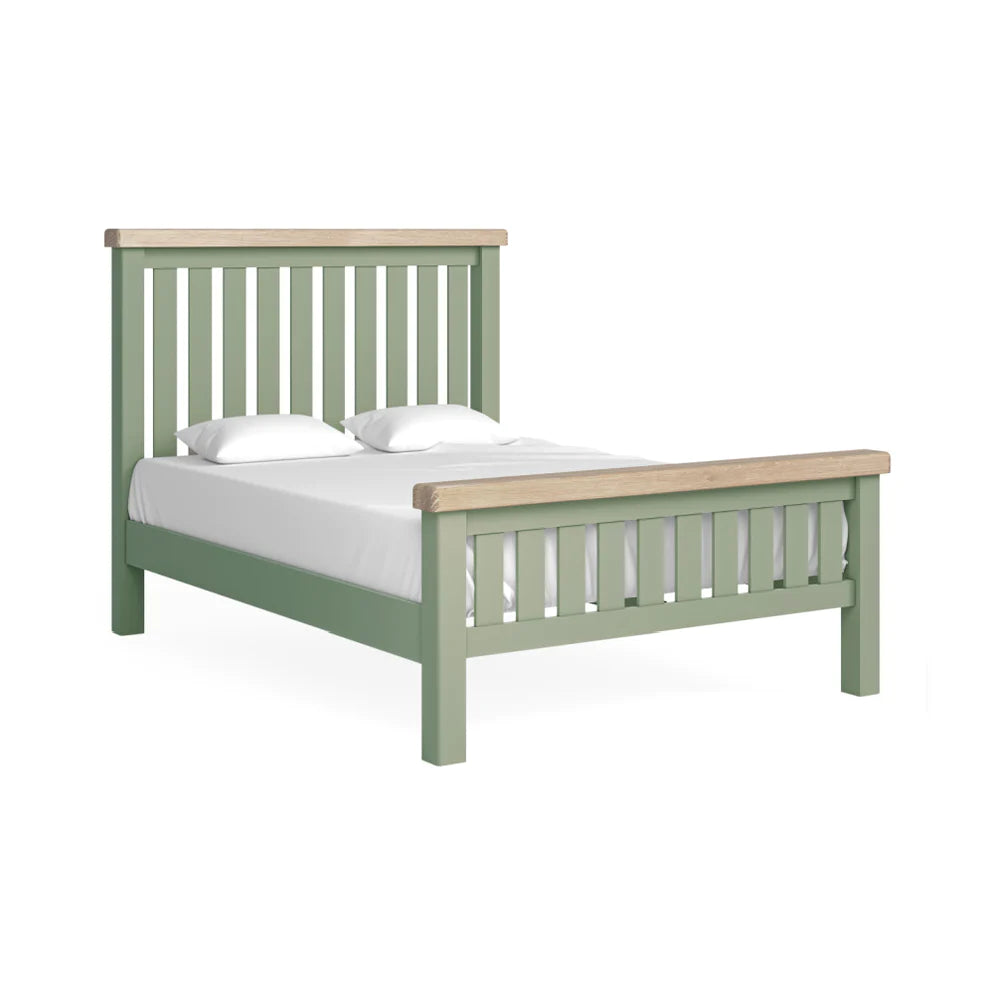 Toronto Bed Frame - Sage & Oak (3x Size Options)