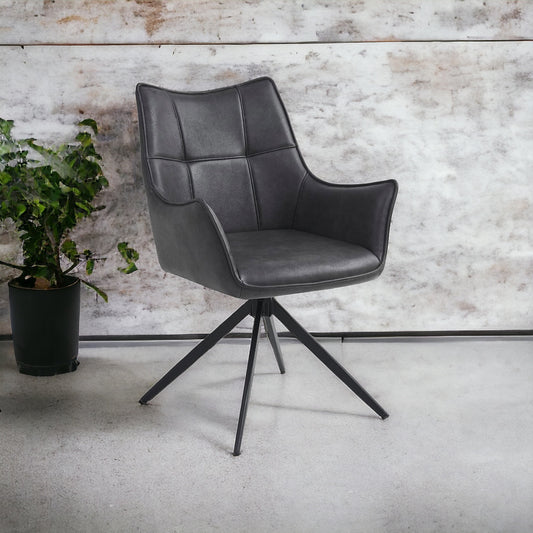 Bali Dining Chair - Charcoal