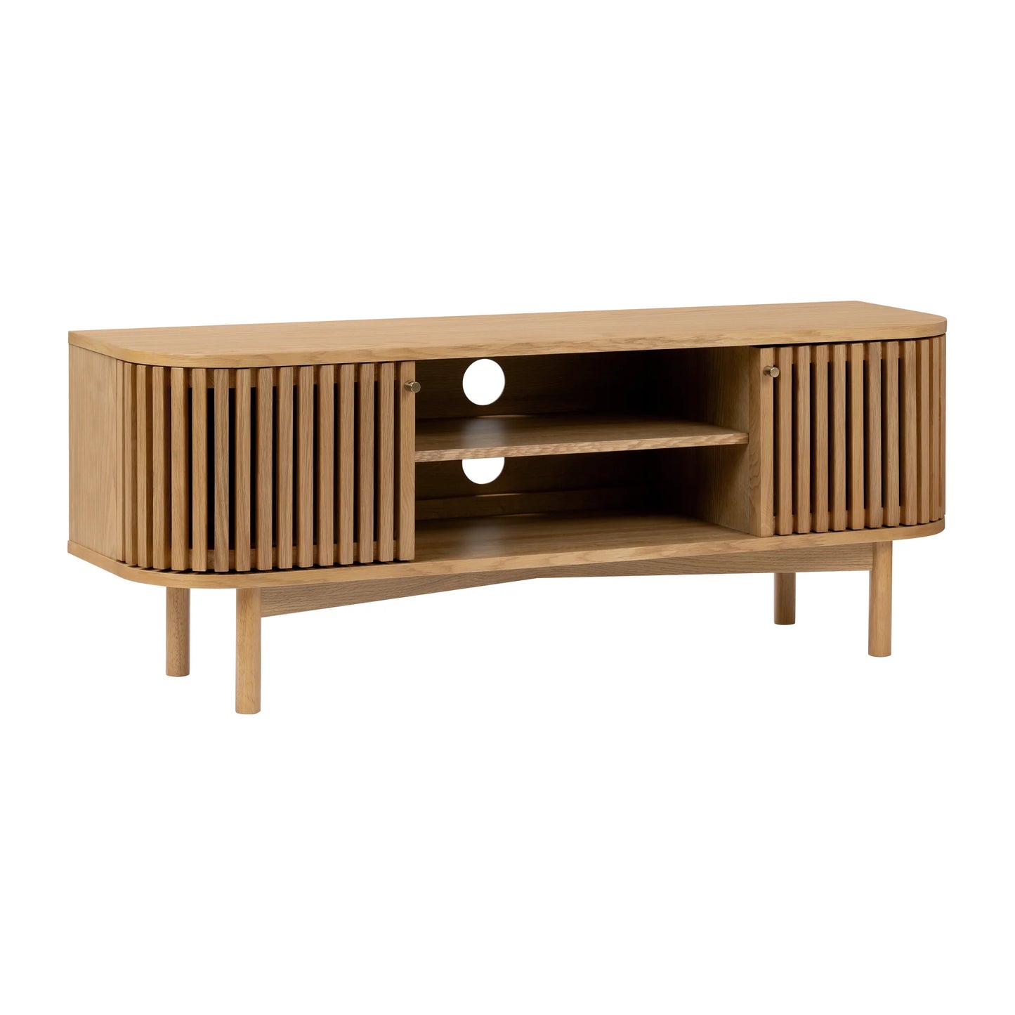 Soho Small Media Unit - Oak