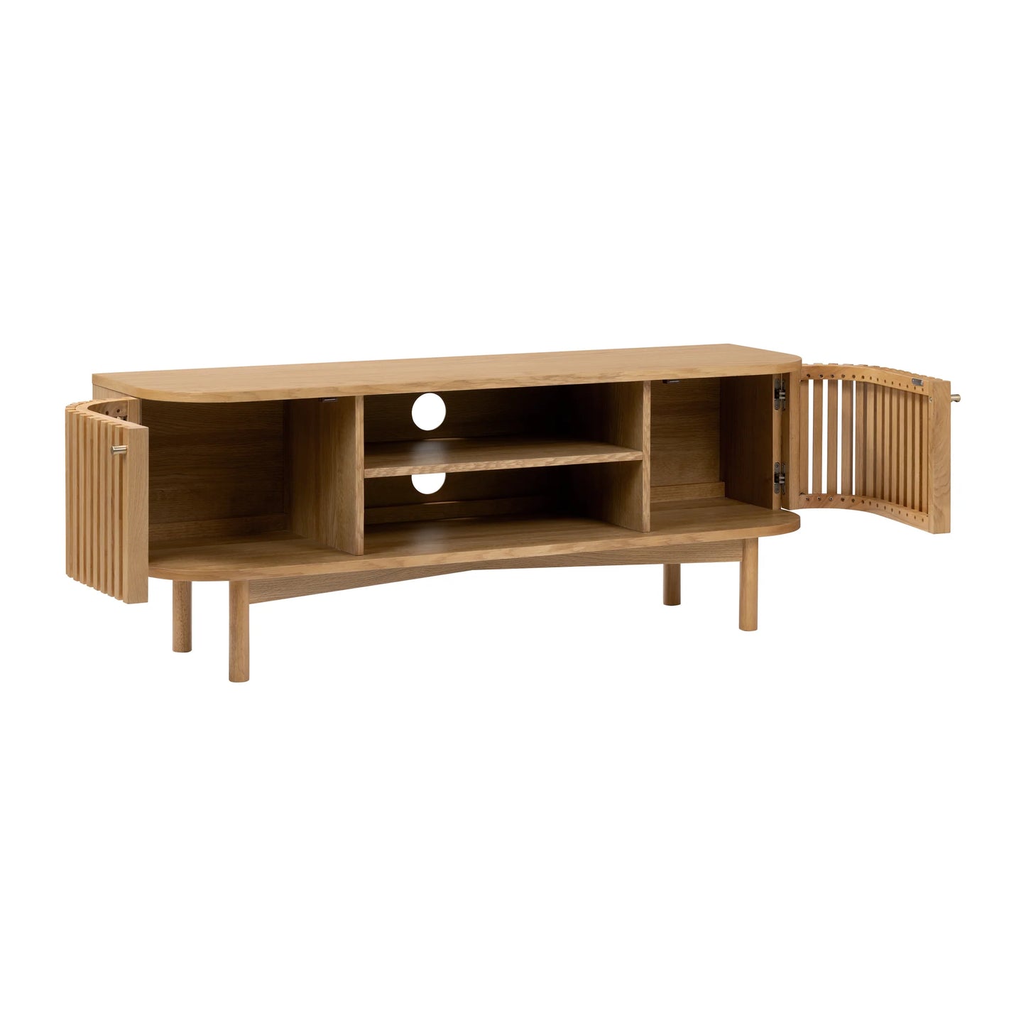 Soho Small Media Unit - Oak