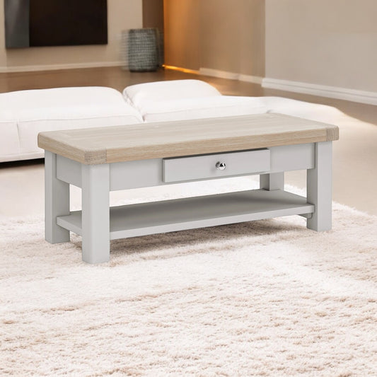 Toronto Coffee Table - Grey & Oak