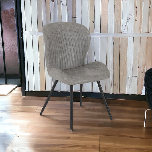 Alberta Dining Chair - Grey