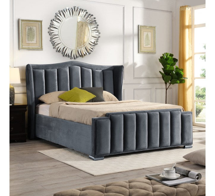 Aria Ottoman Bedframe - Grey